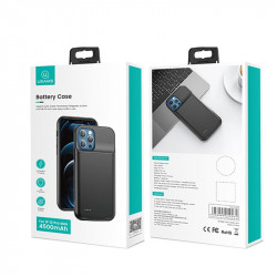 Повербанк-кейс Usams Battery Case для iPhone 12 Pro Max 4500mAh US-CD158