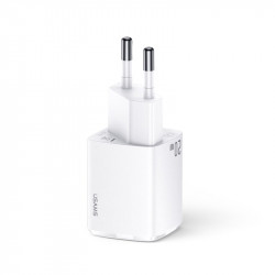 Адаптер мережевий USAMS T37 Super si Fast Charger US-CC128 |1USB/1Type-C, 20W, PD3.0/QC|
