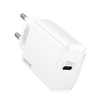 Адаптер мережевий USAMS T39 Single Port PD Fast Charger US-CC131 |1Type-C, 20W, PD3.0|