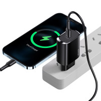 Адаптер мережевий USAMS T39 Single Port PD Fast Charger US-CC131 |1Type-C, 20W, PD3.0|