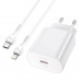 Адаптер мережевий Hoco Type-C to Lightning Cable Jetta charger set N22 |Type-C, 25W/3A, PD|