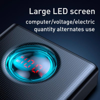 УМБ BASEUS Amblight Digital Display Quick Charge Power Bank 30000mAh |4USB/Type-C/Lightning, 65W/5A, PD/QC| (P10022400112-01)