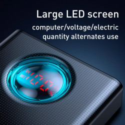 УМБ BASEUS Amblight Digital Display Quick Charge Power Bank 30000mAh |4USB/Type-C/Lightning, 65W/5A, PD/QC| (P10022400112-01)