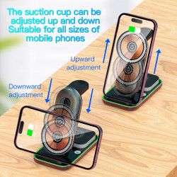 Зарядка Qi 4in1 Magnetic Wireless Charger XYJ A8 |Phone, Apple Watch, AirPods|