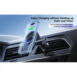 Тримач 2in1 semiconductor cooling MagSafe Wireless Charger XYJ S17 |Phone, Apple Watch|
