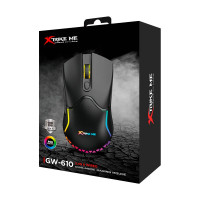 Миша ігрова XTRIKE ME GW - 610 gaming Mouse RGB |800-8000 6 step DPI, 2.4G/Type-C|