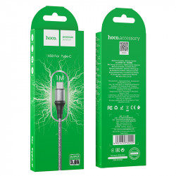 Кабель Hoco Type-C Excellent charging data cable X50 |1m, 3A|