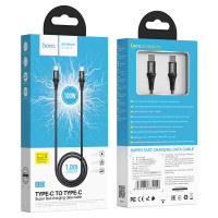 Кабель Hoco Type-C to Type-C Exquisito charging data cable X50 |1m, 5A, 100W|