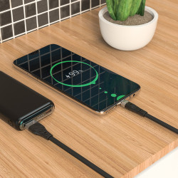 Кабель Hoco Type-C Angel silicone charging data cable X53 |1m, 3A|