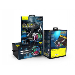 Навушники НОСО Gaming LED Headphones ESD03