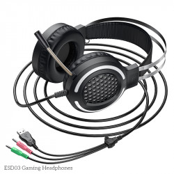 Навушники НОСО Gaming LED Headphones ESD03