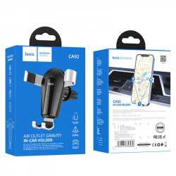 Тримач Hoco Gold shield air outlet gravity holder CA92
