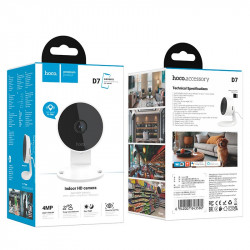 Камера відеоспостереження HOCO D7 Indoor HD camera |4MP, 1440P, 2.4G, 105°|