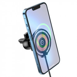 Тримач HOCO Discovery Edition multipurpose magnetic Car wireless charger CW42 |Qi, 5-15W|