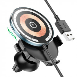 Тримач HOCO Discovery Edition multipurpose magnetic Car wireless charger CW42 |Qi, 5-15W|
