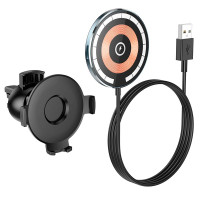 Тримач HOCO Discovery Edition multipurpose magnetic Car wireless charger CW42 |Qi, 5-15W|