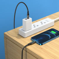 Кабель Hoco Type-C to Lightning Extreme PD charging data cable S51 |1.2m, 20W|