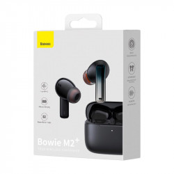 Навушники Baseus True Wireless Earphones Bowie M2+ |BT5.2, 40/400mAh, 5H, Location, ANC|