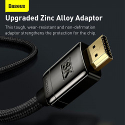 Кабель Baseus High Definition Series HDMI 8K to HDMI 8k Adapter Cable (Zinc alloy) |1m|