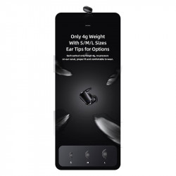 Навушники Bluetooth USAMS TWS Earbuds LX08 |BT5.0, 30/300mAh, 4h|