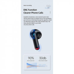 Навушники Bluetooth USAMS TWS NX10 |BT5.2, 35/320mAh, 5h|