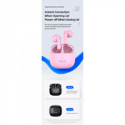 Навушники Bluetooth USAMS TWS NX10 |BT5.2, 35/320mAh, 5h|
