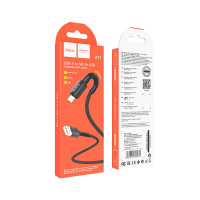 Кабель Hoco Micro USB Especial charging data cable for X71 |1m, 2.4A|