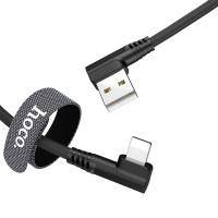 Кабель Hoco Lightning Puissant Silicone U83 |1.2m, 2.4A|