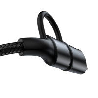 Кабель BASEUS Combo twins 2in1 Cable Type-C to Type-c / Lightning |1m, 60W/3A, PD| (CATLYW-01)
