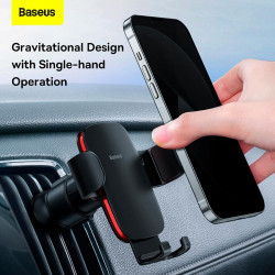 Тримач Baseus Metal Age II Gravity Car Mount (Air Outlet Version) (SUJS000001)