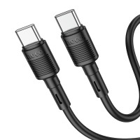 Кабель Hoco Type-C to Type-C Victory charging data cable X83 |1M, 60W, 3A|