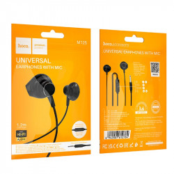 Навушники Hoco Smart metal universal earphones with microphone M125