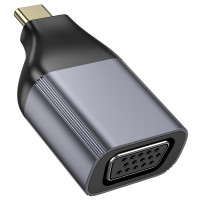 Перехідник Hoco Type-C to VGA adapter UA34 |2k Ultra HD|