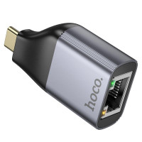 Перехідник Hoco Type-C to RJ45 adapter UA35 |100Mbps|