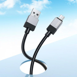 Кабель Hoco Micro USB Honorific charging data cable X110 |1m, 2.4A|