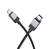 Кабель Hoco Type-C to Type-C Honorific charging data cable X110 |1m, 60W|