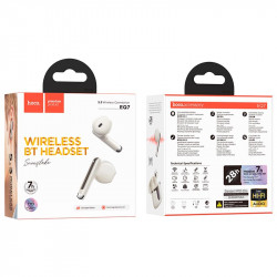 Навушники Hoco Snowflake true wireless BT headset EQ7 |BT5.3, 40/300mAh, 7h|