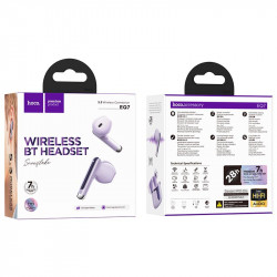 Навушники Hoco Snowflake true wireless BT headset EQ7 |BT5.3, 40/300mAh, 7h|