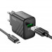 Адаптер мережевий Hoco Micro USB cable rich single port charger CS21A |1USB, 18W/3A, QC|