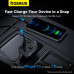 Адаптер автомобільний Baseus S-09 Lite Series Car FM Transmitter Cluster |2USB/1Type-c, PD/18W|
