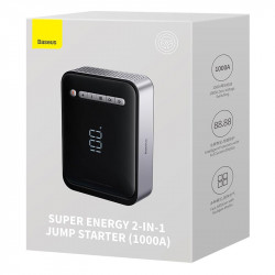 Пусковий пристрій (бустер) для авто Baseus Super Energy 2-in-1 Jump Starter 1000A