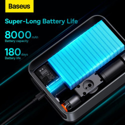 Пусковий пристрій (бустер) для авто Baseus Super Energy 2-in-1 Jump Starter 1000A