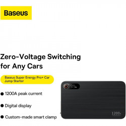 Пусковий пристрій (бустер) для авто Baseus Super Energy Pro + 1200A Car Jump Starter