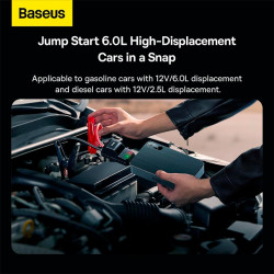 Пусковий пристрій (бустер) для авто Baseus Super Energy Pro + 1200A Car Jump Starter