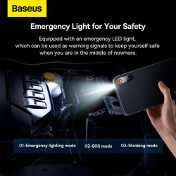 Пусковий пристрій (бустер) для авто Baseus Super Energy Pro + 1200A Car Jump Starter