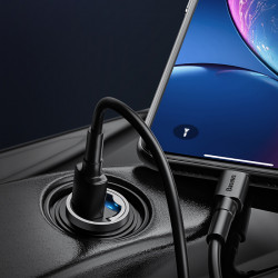 Адаптер автомобільний BASEUS Tiny Star Mini PPS Car Charge Type - C Port |1Type-C, 30W| (VCHX-B04)