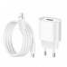 Адаптер мережевий Hoco Type-C Cable Fighter single port charger C109A |1USB, 18W/3A, QC|