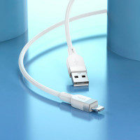 Кабель Hoco Lightning Energy silicone charging data cable X109 |1m, 2.4A|