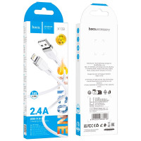 Кабель Hoco Lightning Energy silicone charging data cable X109 |1m, 2.4A|