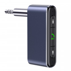 Аудіоадаптер універсальний USAMS 3.5 DC Mini Car Wireless Audio Receiver US-SJ519 |BT5.0, Mic, 6Hours|